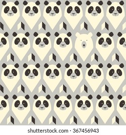 Bears seamless pattern.