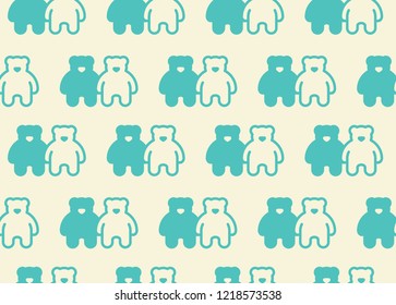 Bears Vector Pattern 