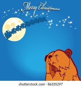 Beary Merry Christmas Card