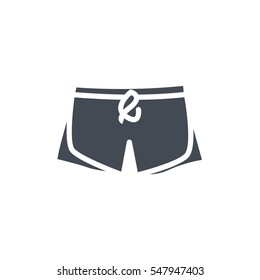 Beash shorts silhouette icon