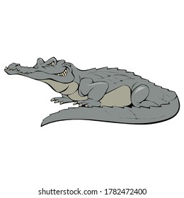 Beast Crocodile Animal reptile Design