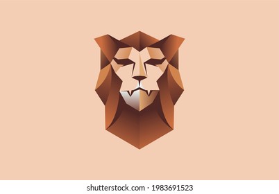 Beast Lion Head Logo Design