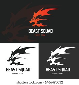 Beast Squad Logo. E Sport Logo. 