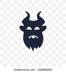 beast transparent icon. beast symbol design from Fairy tale collection. Simple element vector illustration on transparent background.