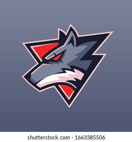 beast Wolf team logo design