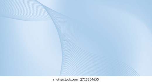 Beat blue studio room. Limbo light background. Abstract 3d backdrop for product presentation.