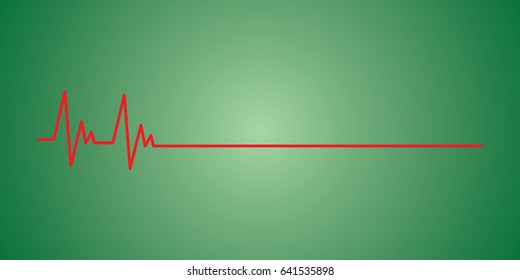 beat dead on green background