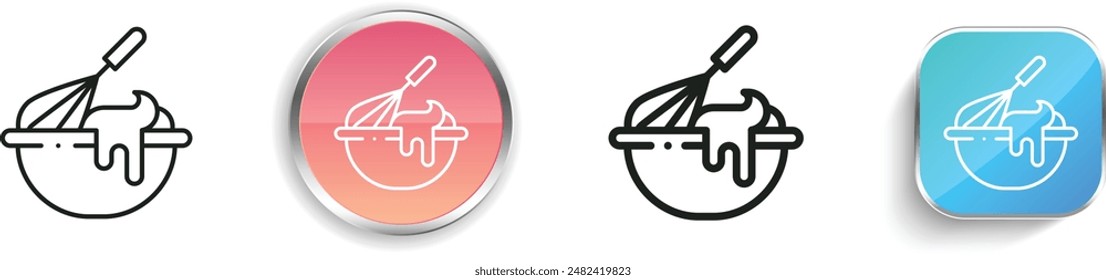 beat icon. Thin Linear, Regular and Button Style Design Isolated On White Background