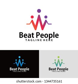 beat people logo icon