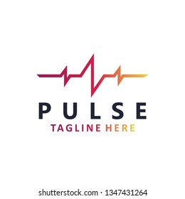 beat pulse logo icon