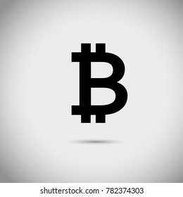 beatcoin symbol. Vector