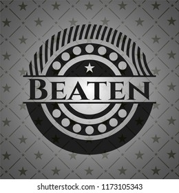 Beaten black badge