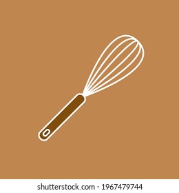 Beater Ei Whisk Vektor. Beater Whisk Logo Design.