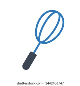 beater glyph color vector icon