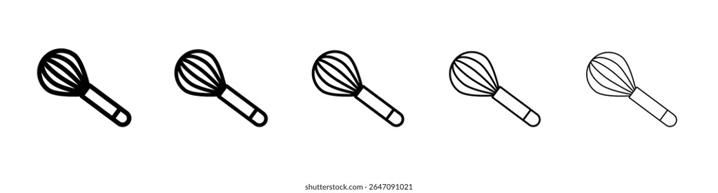 Símbolo ou ilustração de contorno de vetor de ícone de batedor