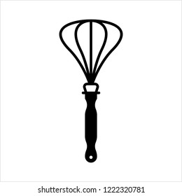 Beater Icon, Whisk Icon Vector Art Illustration