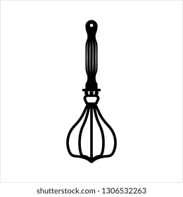 Beater Icon, Whisk Icon Vector Art Illustration