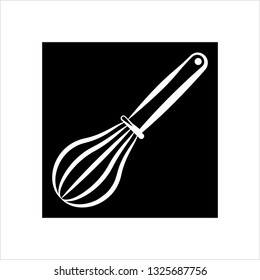 Beater Icon, Whisk Icon Vector Art Illustration