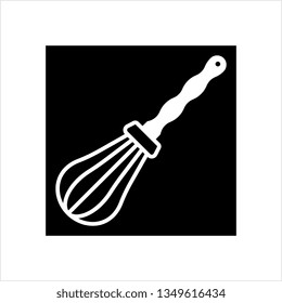Beater Icon, Whisk Icon Vector Art Illustration