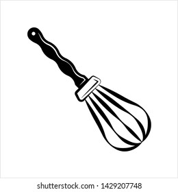 Beater Icon, Whisk Icon Vector Art Illustration