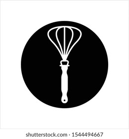 Beater Icon, Whisk Icon Vector Art Illustration