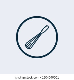 Beater icon. Whisk icon. Vector concept illustration for design. - Vector