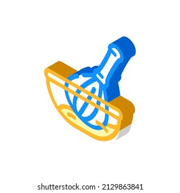 beater whisk isometric icon vector. beater whisk sign. isolated symbol illustration