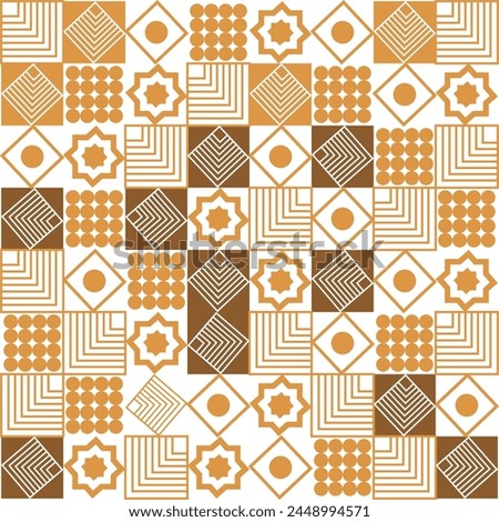 Beatiful  bauhaus patten Colorful textile pattern.