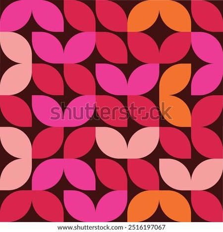 Beatiful bauhaus patten Colorful textile pattern.
