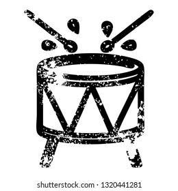 beating drum icon symbol
