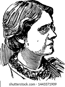 Ilustración grabada de Beatrice Harraden. 