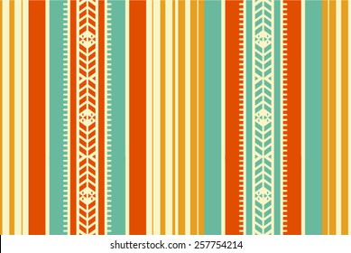 Beatriz Tribal Stripe Pattern
