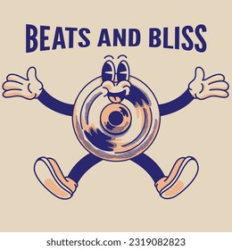 Beats and Bliss With Cd Groovy Character Design