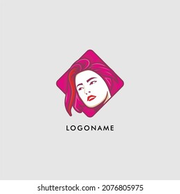 Logo del vector Beaty Girls Square