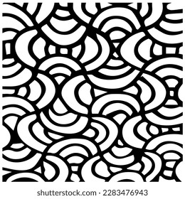 a beautfull pattern with illustration sation eliminate modern graphic 