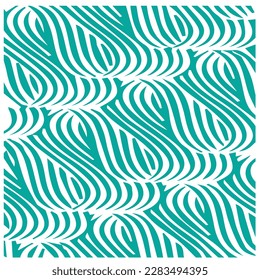 a beautfull pattern with illustration sation eliminate modern graphic