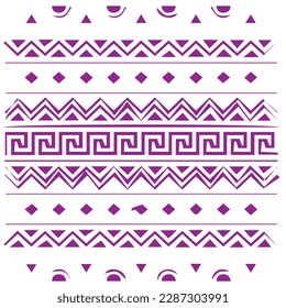 a beautfull pattern with illustration sation eliminate modern graphic