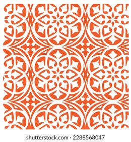 a beautfull pattern with illustration sation eliminate modern graphic