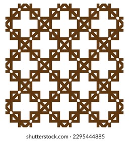 a beautfull pattern with illustration sation eliminate modern graphic