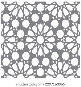 a beautfull pattern with illustration sation eliminate modern graphic