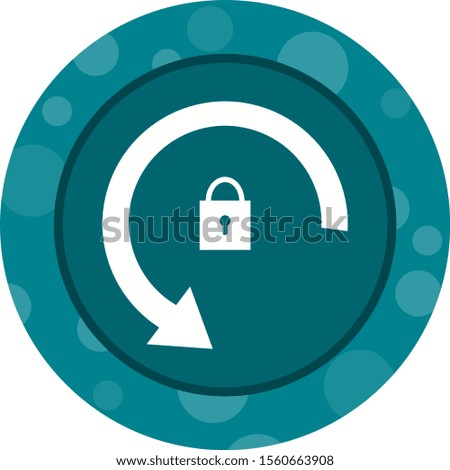 Beautifu Rotation locked Vector Icon