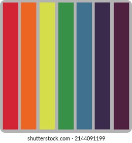 Beautiful 7 Color pallet for design