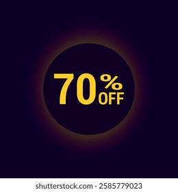 Beautiful 70% Off Poster for your Business