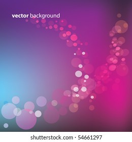 beautiful abstarct lights vector  background