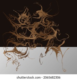 beautiful  abstract art of a background texture