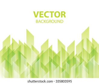 Beautiful abstract background for banners, with  green colors. Consisting of glowing lines.