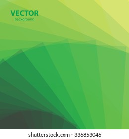 Beautiful abstract background for banners, with green and yellow colors. Consisting of glowing lines.