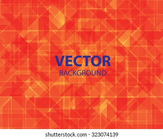 Beautiful abstract background for banners, with  orange and red colors. Consisting of glowing lines.