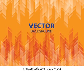 Beautiful abstract background for banners, with  orange and red colors. Consisting of glowing lines.