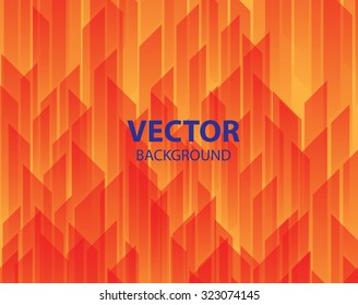 Beautiful abstract background for banners, with  orange and red colors. Consisting of glowing lines.